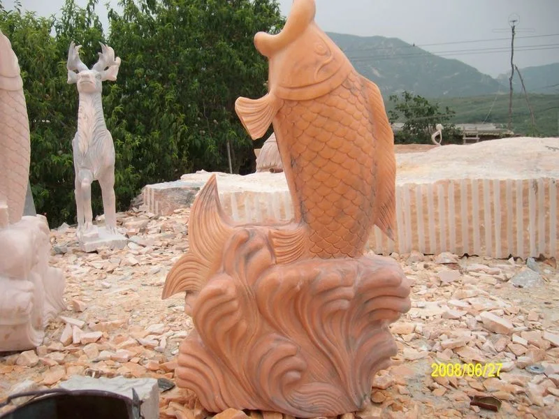 Hand Carved Granite Horse Sculpture for Decoration Carving